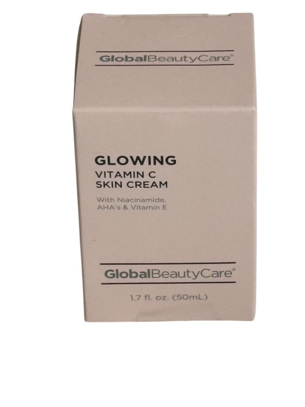 Vitamin C Skin Cream Moisturizer Glow Skincare Niacinamide 1.7oz